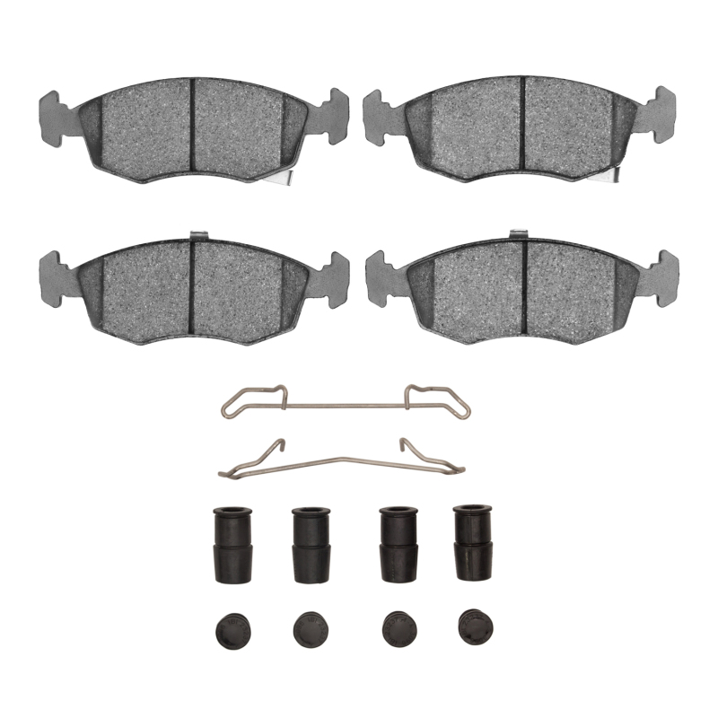 Fiat 500E Brake Pads - Front - R1 Concepts - Euro Ceramic - `12-`19
